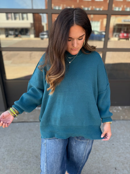 Side Slit Dupe Sweater