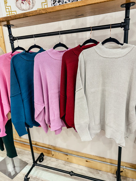 Side Slit Dupe Sweater