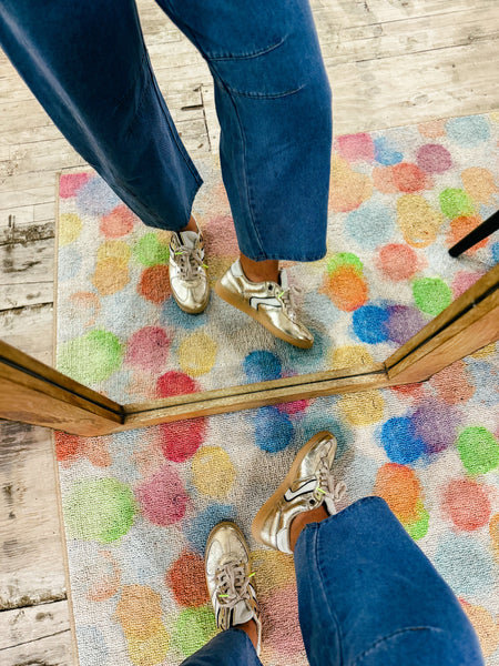 Sylvia Gold Sneaker