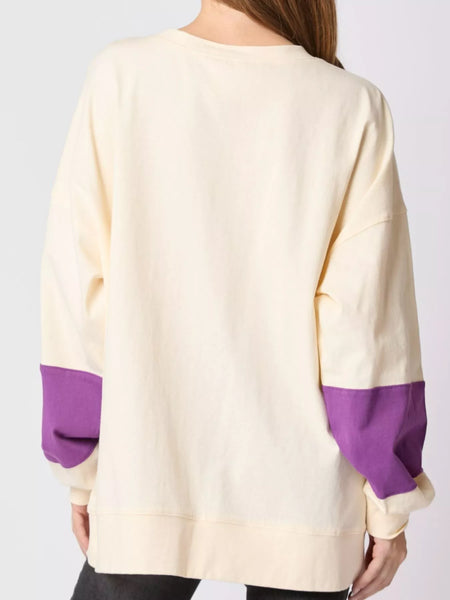 Halloween Trick Or Treat Sequin Sweatshirt