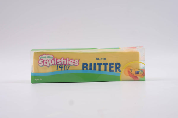 Showcase - Giant Salted Butter Stick 10" Slow-Rise Squishy Fidget Toy (1pc)