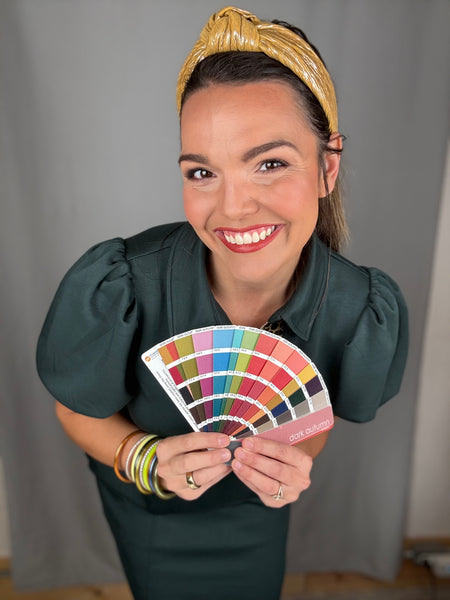 Deep Green Dress with leopard contrast