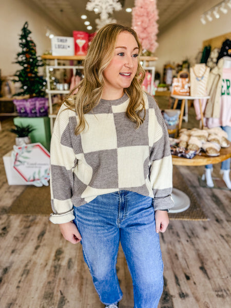 Checkmate Sweater