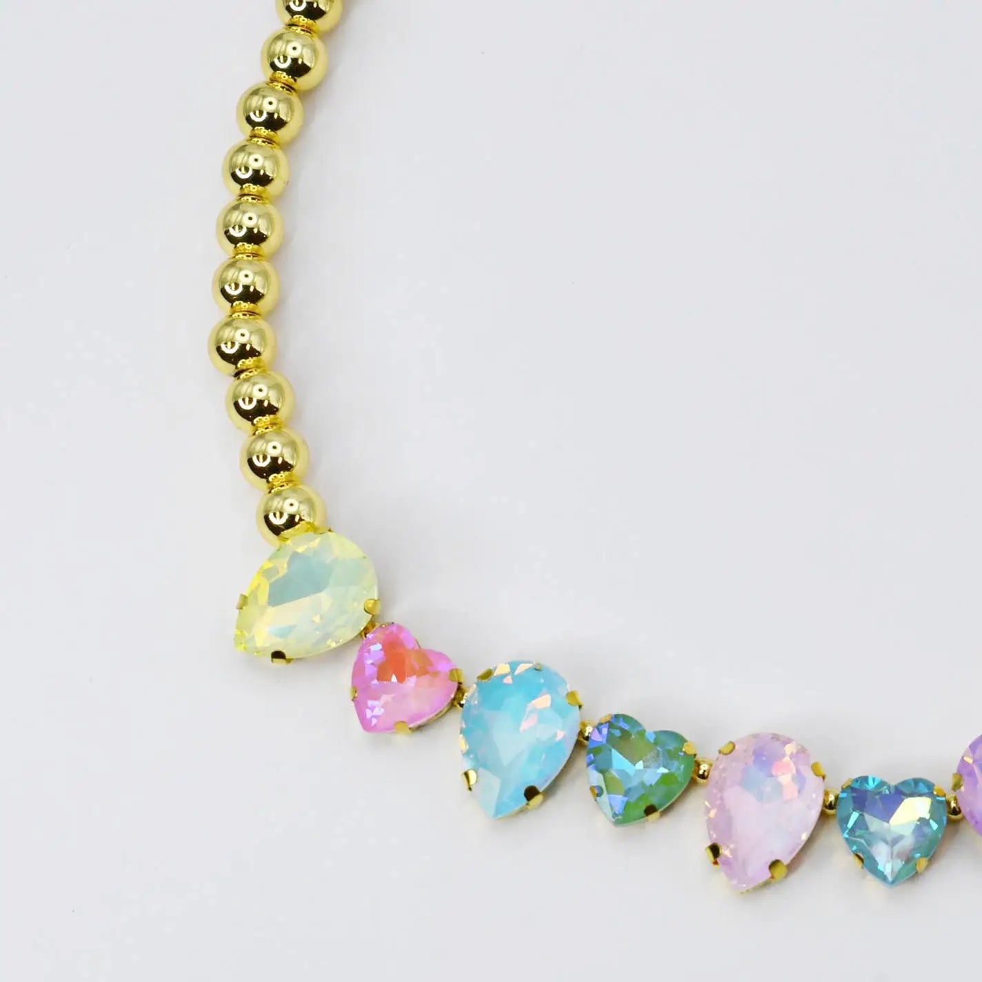 Candy Heart Glow Necklace