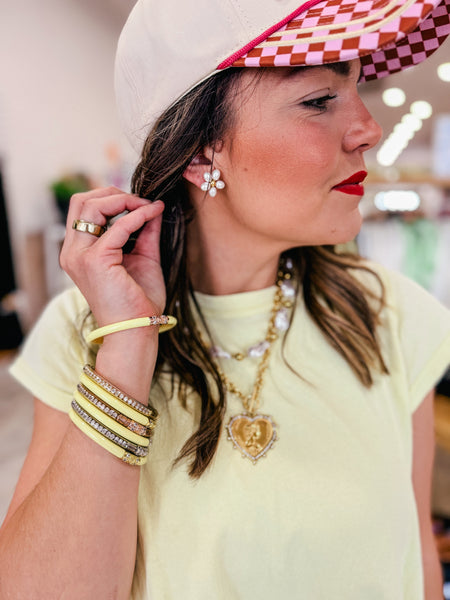 Pearl Daisy Earrings