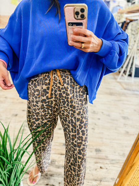 Jagged Hem Sweatshirt