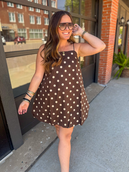 Espresso Martini Bubble Dress