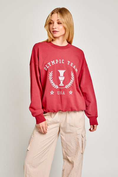 Olympic Oversized Sweatshirt    