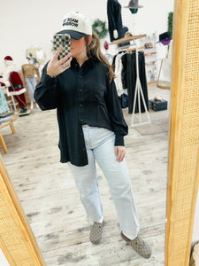 Ashley Oversized Button Up