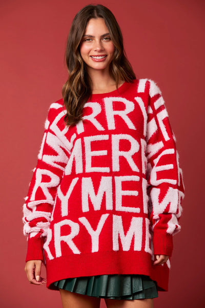 Merry Yarn Sweater    