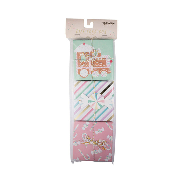 My Mind’s Eye - PLGC81 - Gingerbread Train Gift Card Holder Box Set