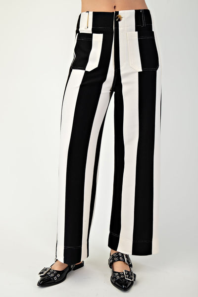 Heather Stripe Pant