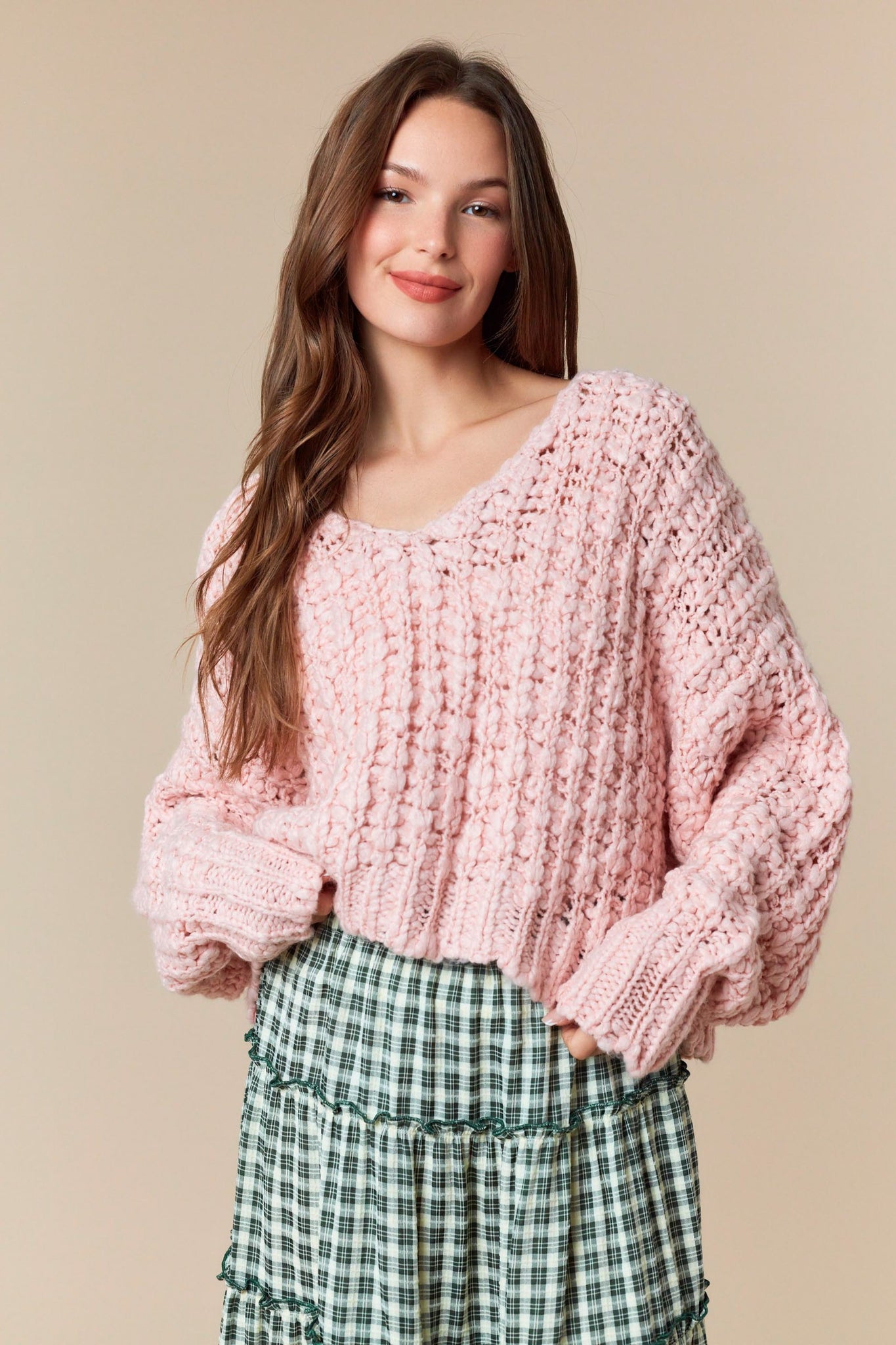Blush Yarn Sweater