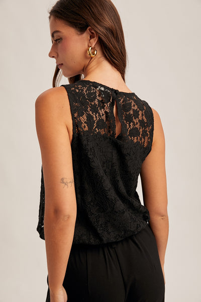 The Always Polished Lace Tank