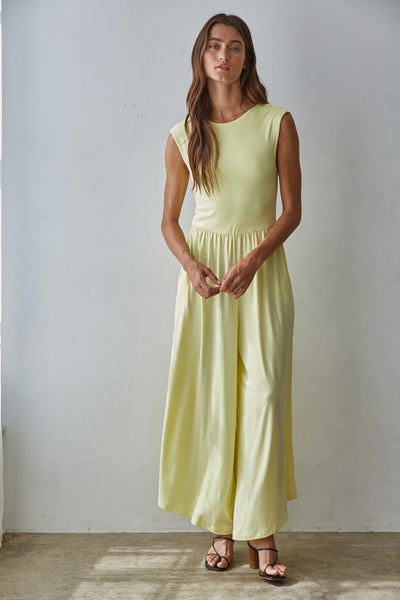 Taylor Lemon Jumpsuit