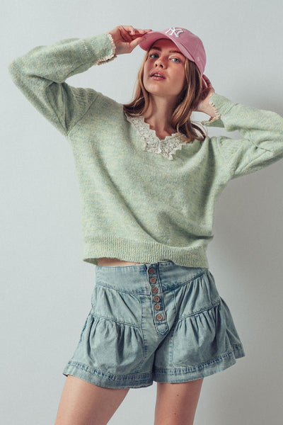Mint to be sweater