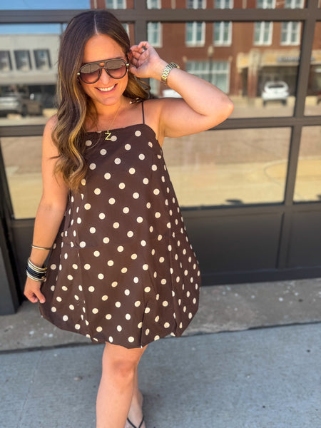 Espresso Martini Bubble Dress