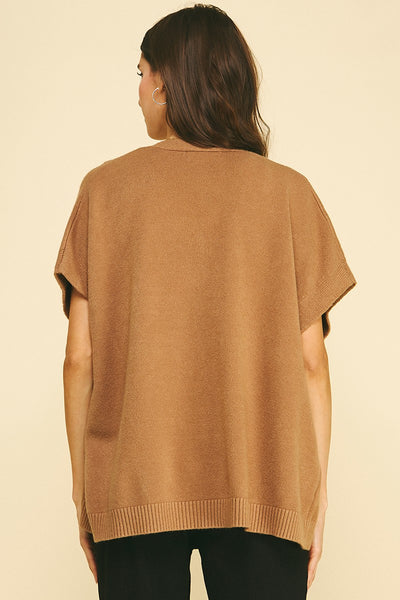 Oversized Sweater Vest