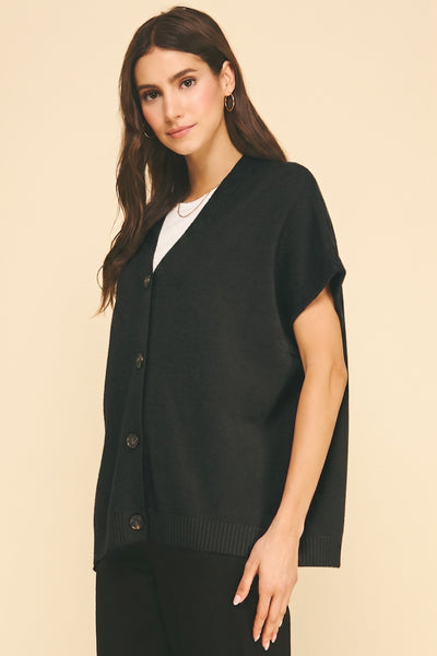 Oversized Sweater Vest