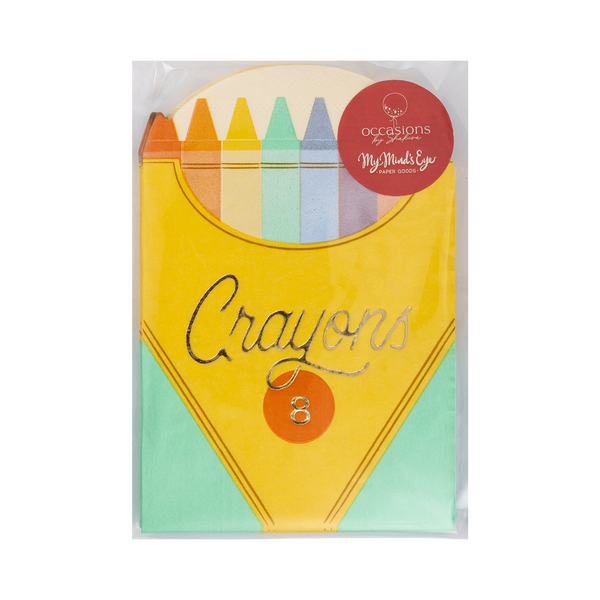 My Mind’s Eye - BTS1036 - Occasions By Shakira - Crayon Box Napkin
