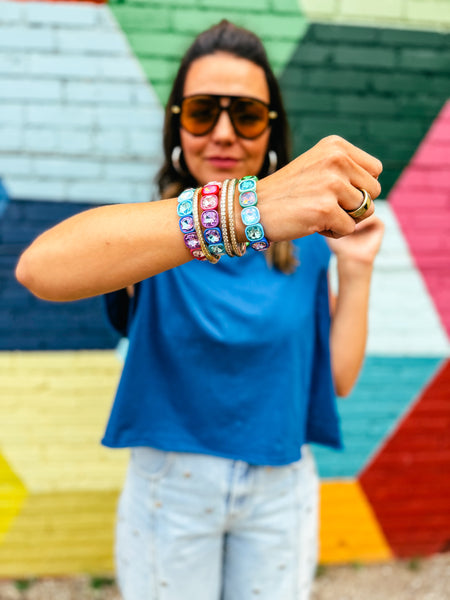 Rainbow Stretch Bracelet