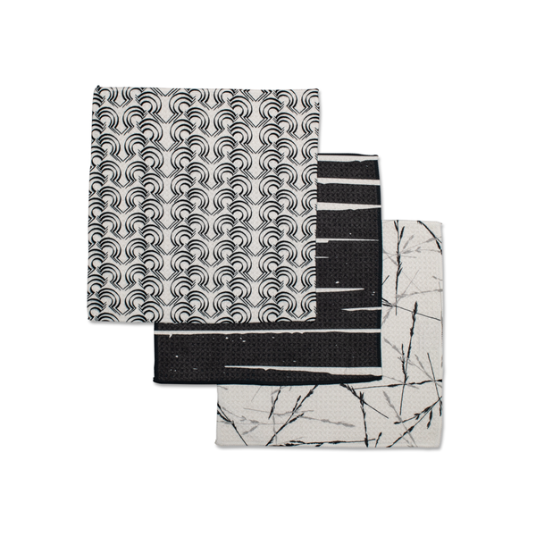 Geometry - Night Reeds Dishcloth Set