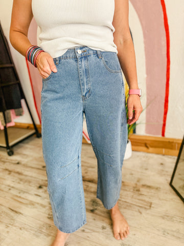 Rachel Barrel Jean
