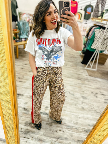 Raven Leopard Pants