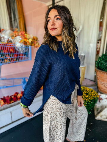 Midnight Knit Top