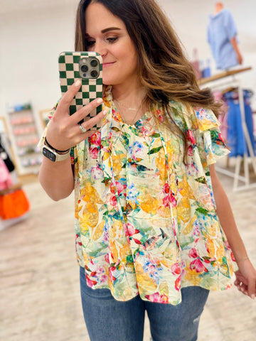 Free Floral Blouse