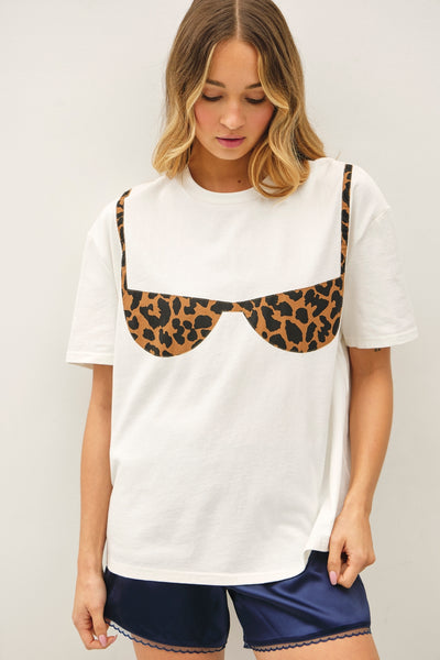 Leopard Bikini Tee