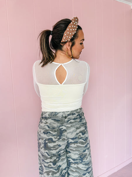 Kara White Bodysuit