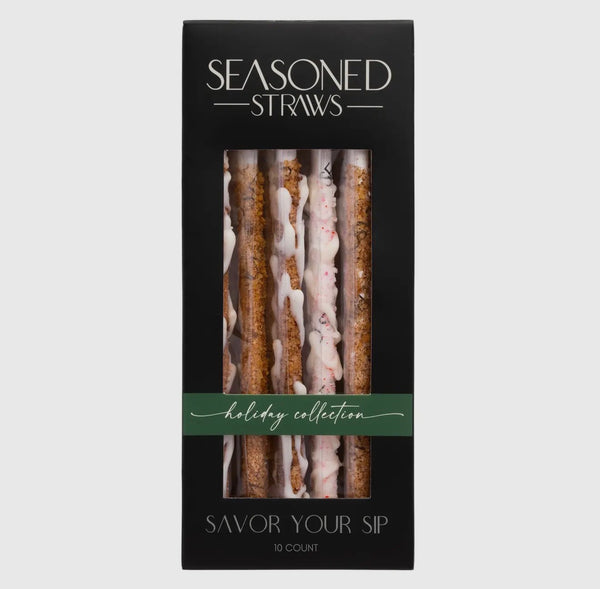 Seasoned Straws Holiday Mix