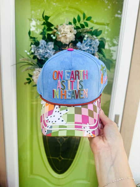 Dopamine Hit Trucker Hats On Earth as it is in Heaven