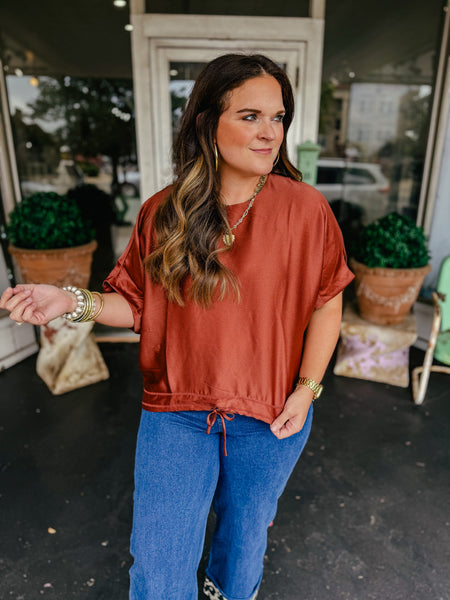 Kristen Round Neck Blouse