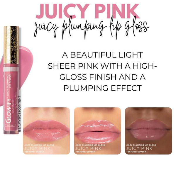 Magic Plumping Gloss- no sting  Juicy pink  