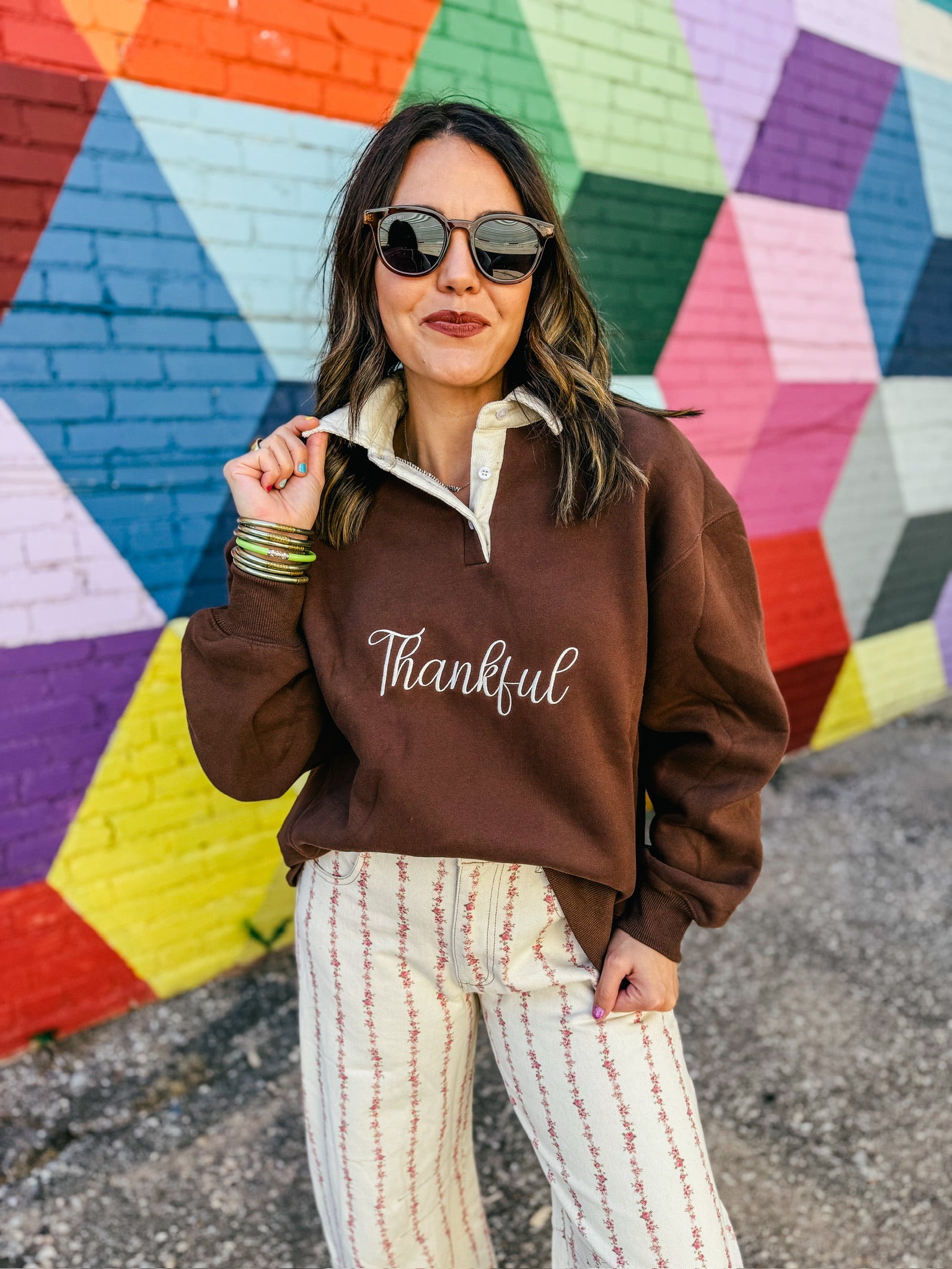 Thankful French Terry Sweatshirt