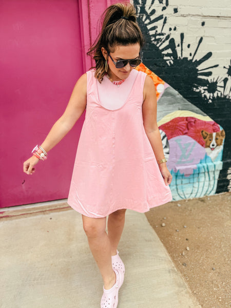 Bubblegum Almost Athletic Dress