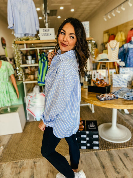 Lauren Heart Button Up