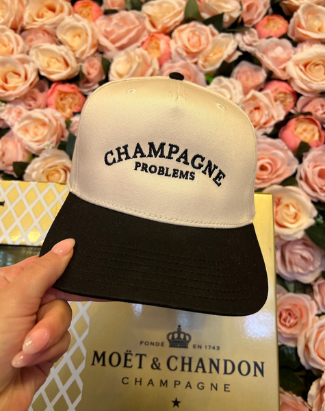 Champagne Problems Vintage Hat    