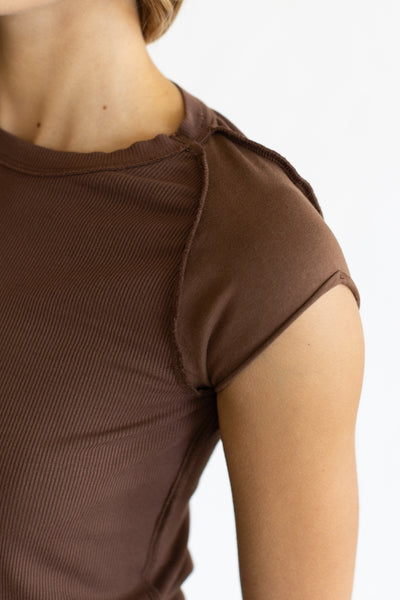 Fitted Sleeve Layering Tee