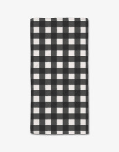 Geometry - Coal Stripes Bar Towel