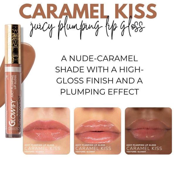 Magic Plumping Gloss- no sting  Caramel kiss  