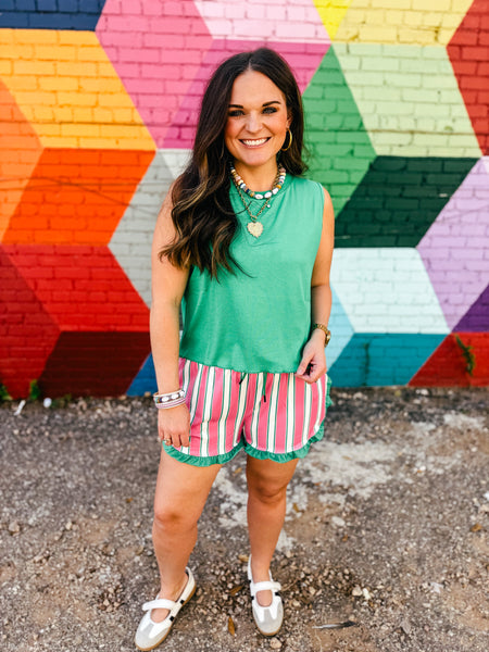 Banks Ruffle Shorts