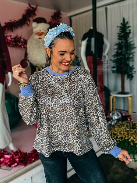 Shania Sequin Sweatshirt