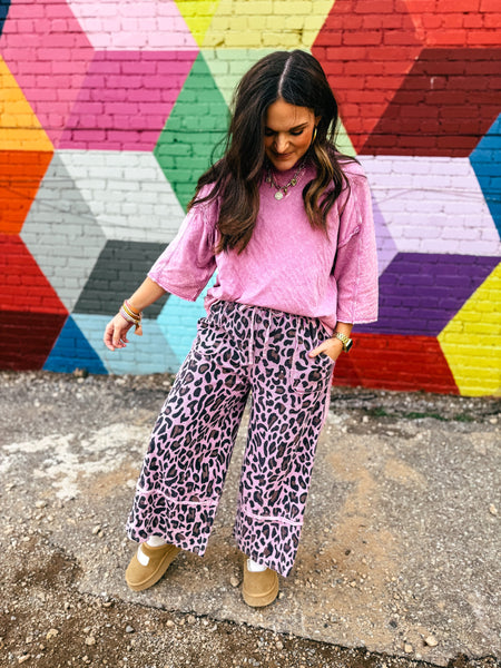 Orchid Leopard Pant