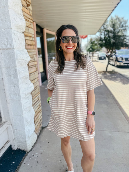 Mia Striped Dress
