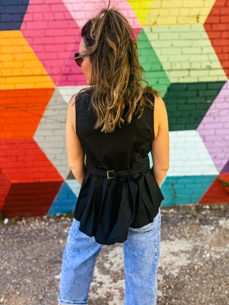 Josie Pleated Blouse