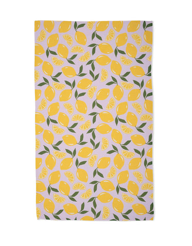 Geometry - Sweet Lemon Tea Towel