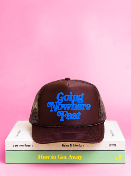 Ascot + Hart - Going Nowhere Fast Trucker  Brown  